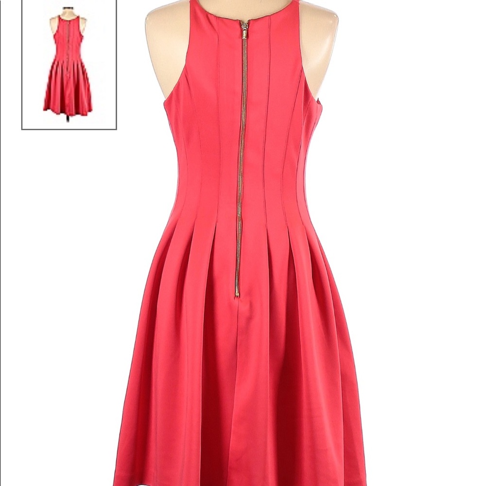 Calvin Klein cocktail dress, halter neck, a line